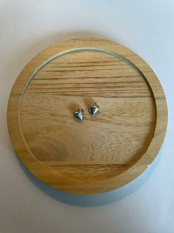 hartjes bedels zilver