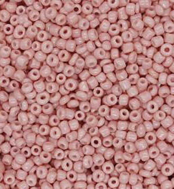 Oud roze rocailles 2mm