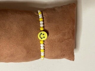 smiley armbandje