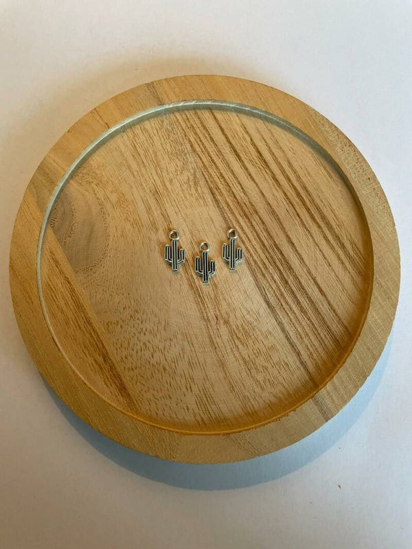 cactus bedels zilver