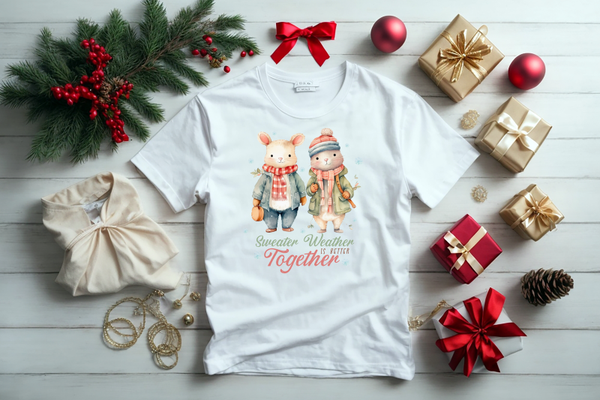 Christmas T-shirt Seet Hamsters Adults