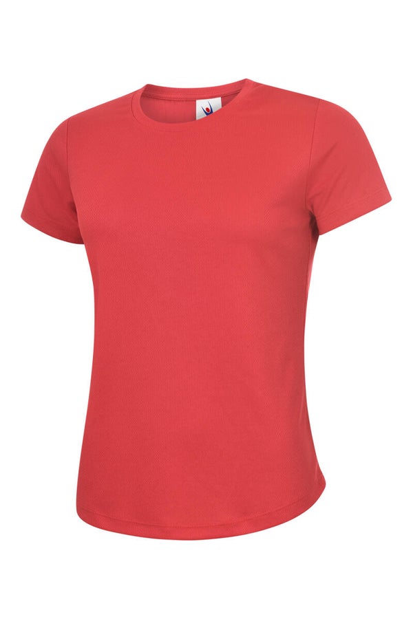 UC316 Ladies Ultra Cool T-Shirt – Custom Embroidered Workwear T-Shirt