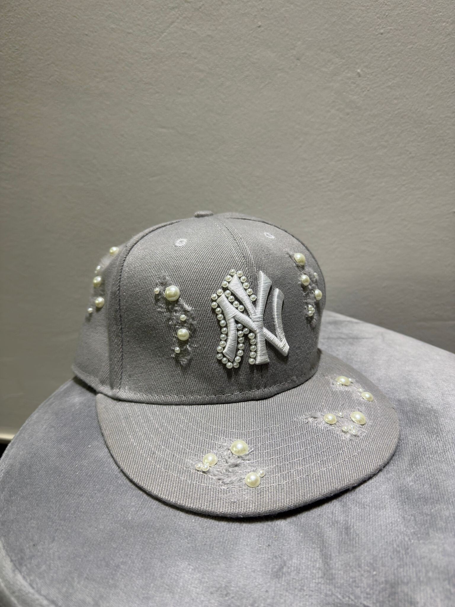 NEW ERA GREY CUSTOM