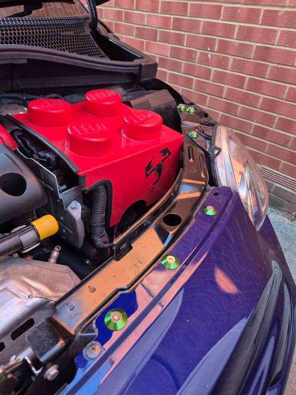 Abarth / Fiat 500 595 695 Engine bay bolt dress up Kit