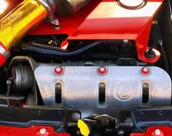 Turbo heat shield bolt kit