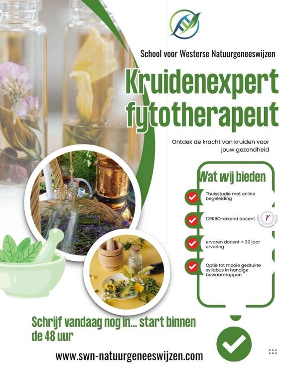 thuisstudie - kruidenexpert-fytotherapeut