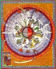 Workshop middeleeuwse verluchtingskunst Hildegard van Bingen 12/07/2026