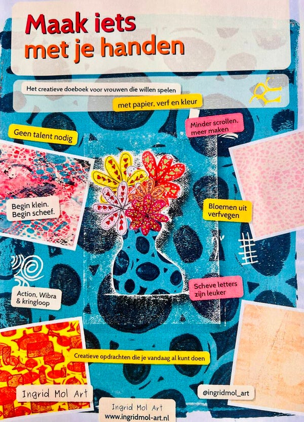 Maak iets met je handen – Creatief Doeboek voor Art Journaling