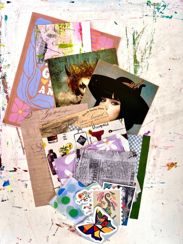 Art journal aanvulzakje