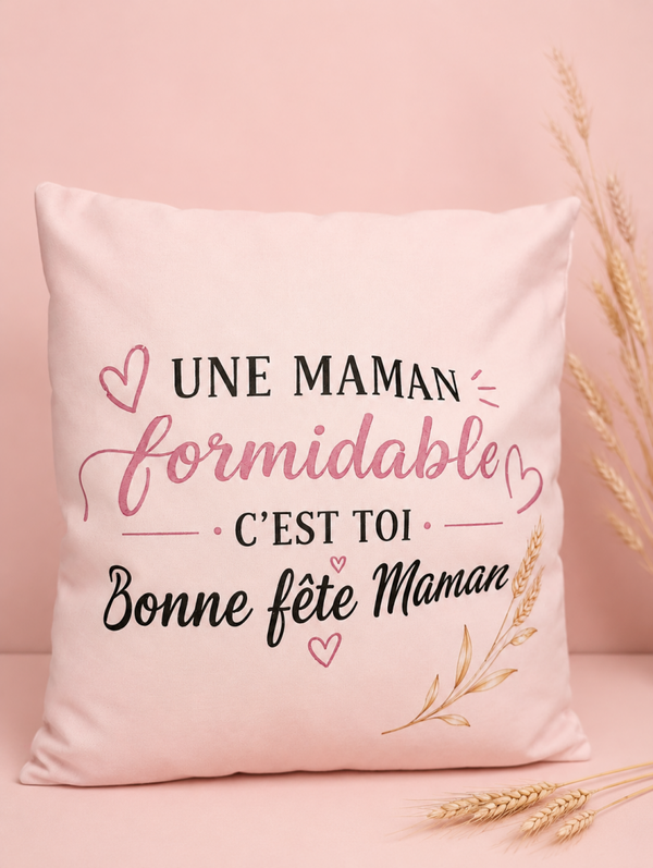 coussin personnalisé