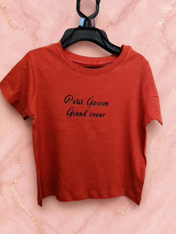 Le t-shirt  petit Gascon enfant