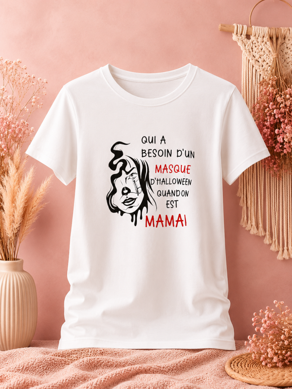 T-shirt mama halloween