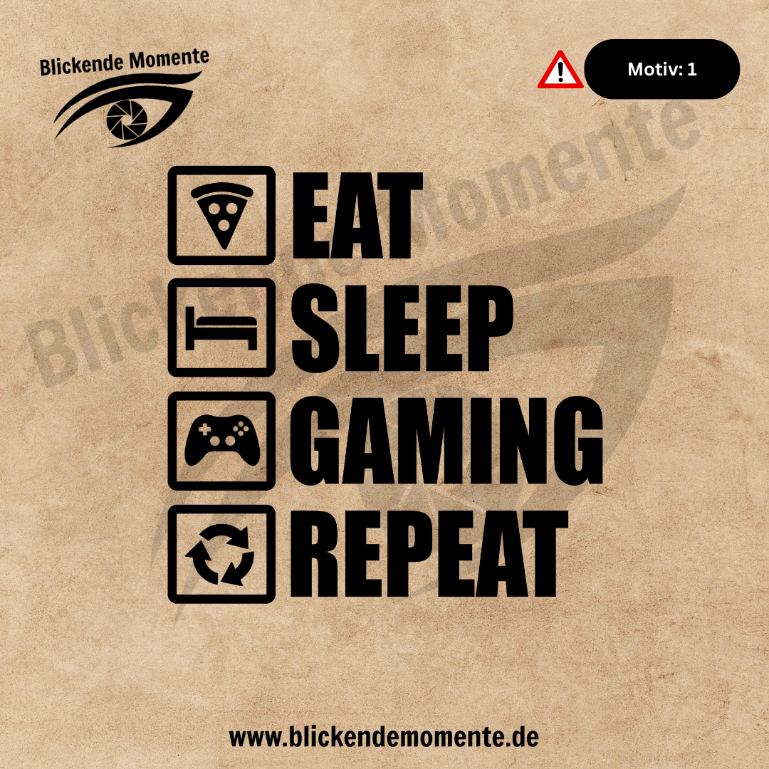 Bügelbilder - Gamer