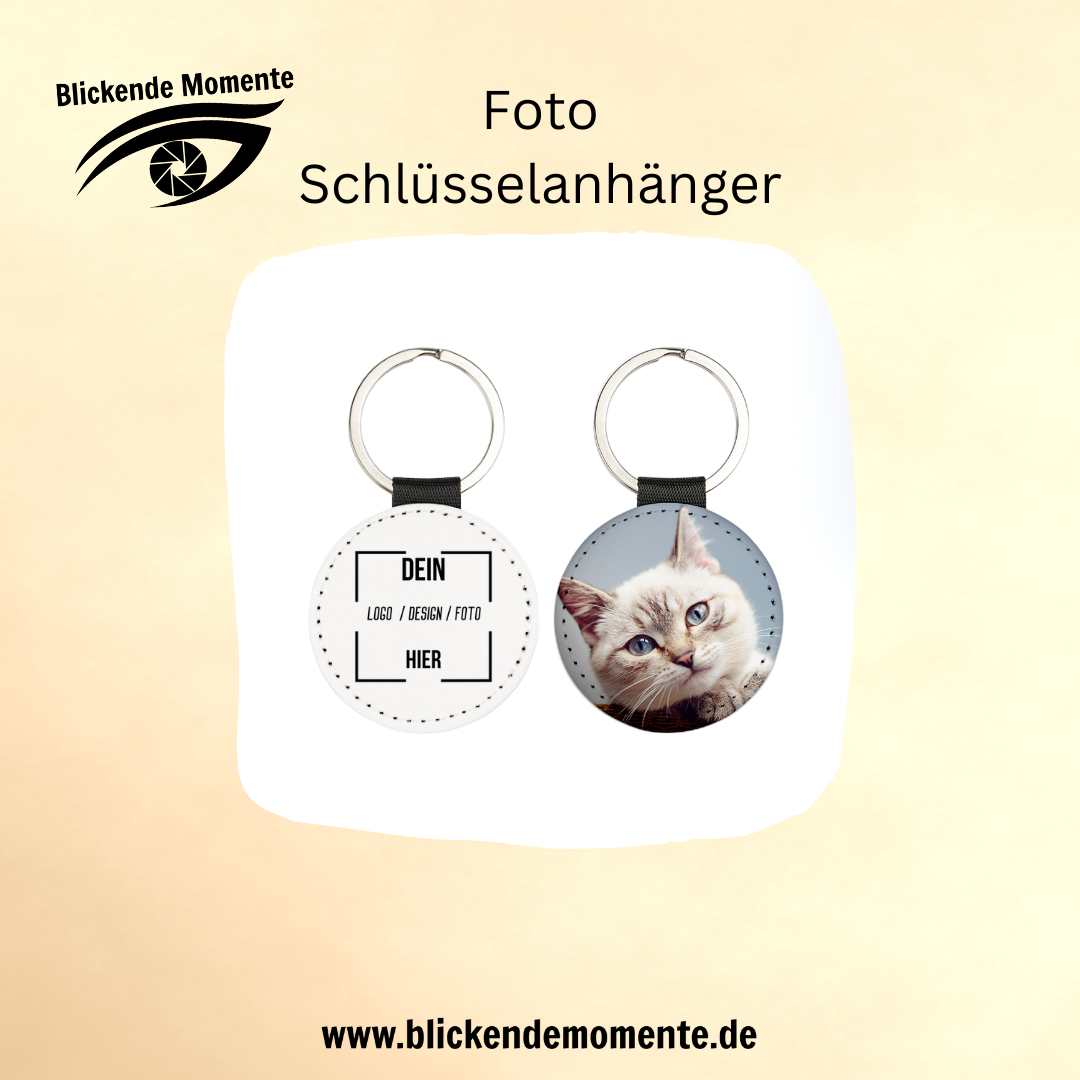 Fotoschlüsselanhänger - individuell - personalisiert