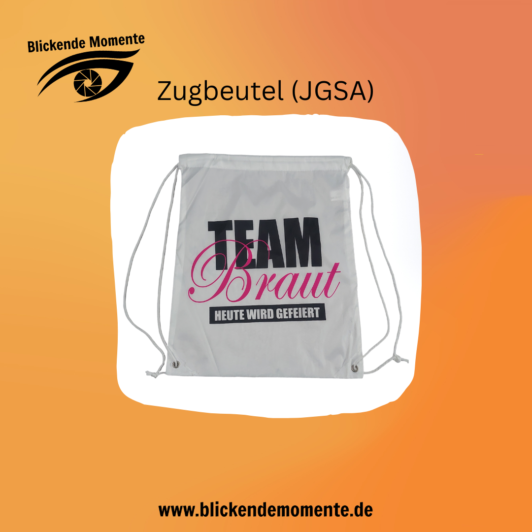 Team Braut - Zugbeutel (JGSA)