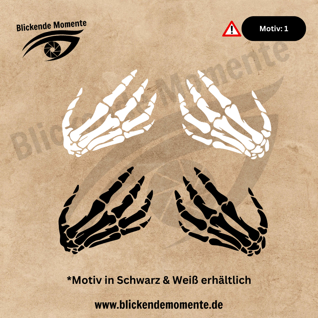 Bügelbilder - Hände