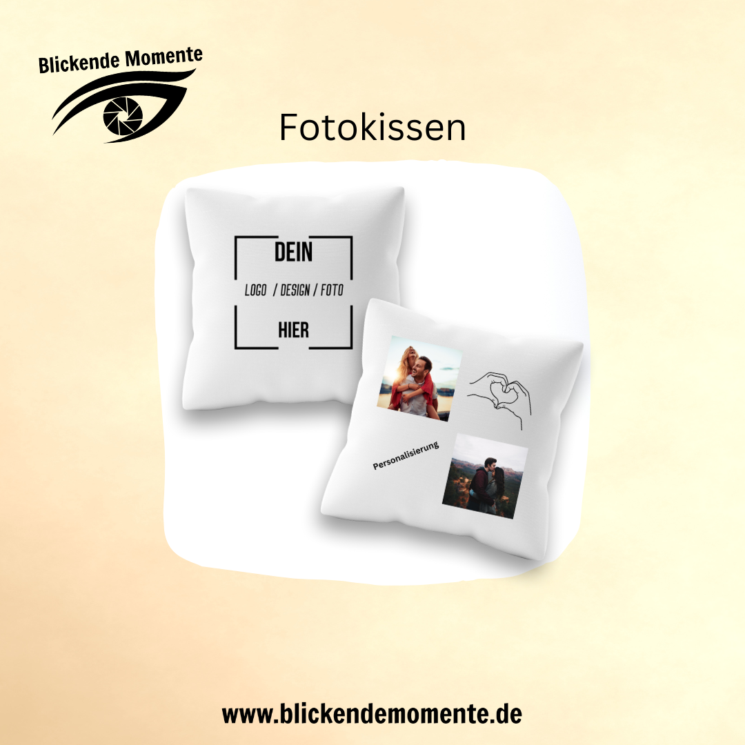 Fotokissen - individuell - personalisiert