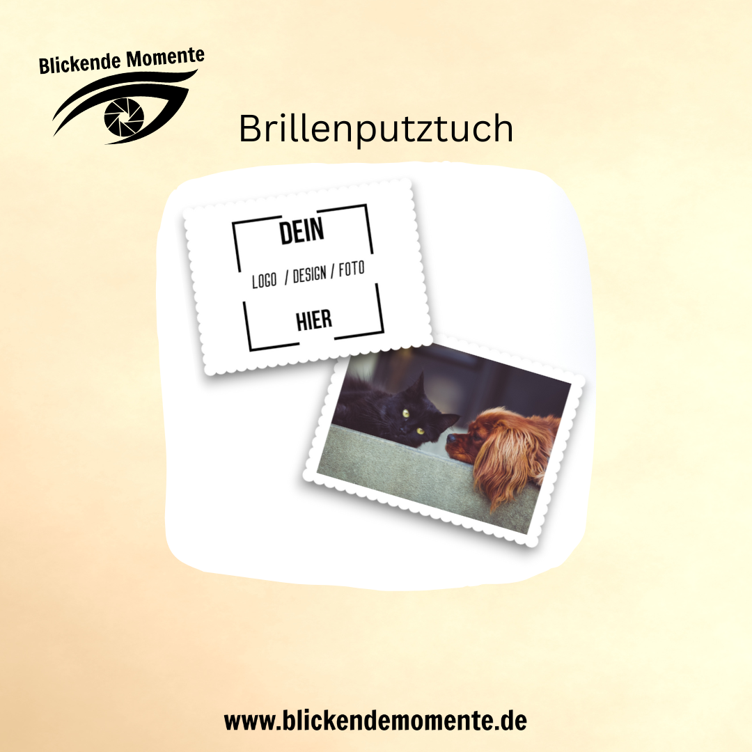 Brillenputztuch - individuell - personalisiert