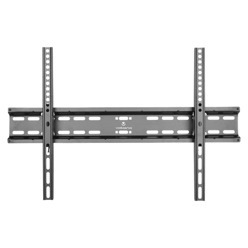 VOLKANO VK‑4013‑BK – Support Mural TV Steel Series (Tilt) 37″–70″ – Noir