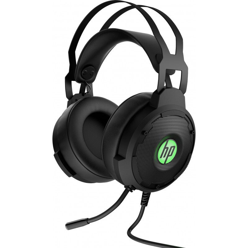 HP Pavilion Gaming Headset 600 – Casque Gaming USB (Noir et Vert)