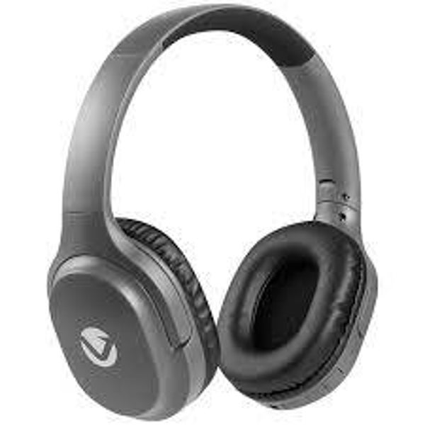 VOLKANO VK‑2023‑DG – Casque Bluetooth Pebble Series (Gris Foncé)