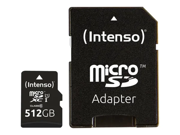 Carte MicroSD 512 Go CONNEX – U3 / R130 / W120 / Class 10