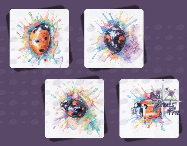 Ladybird Coasters
