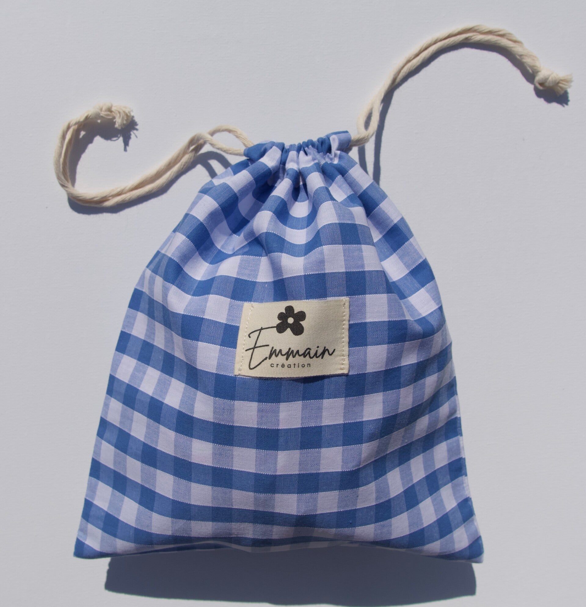 Pochon Taille M Vichy Bleu