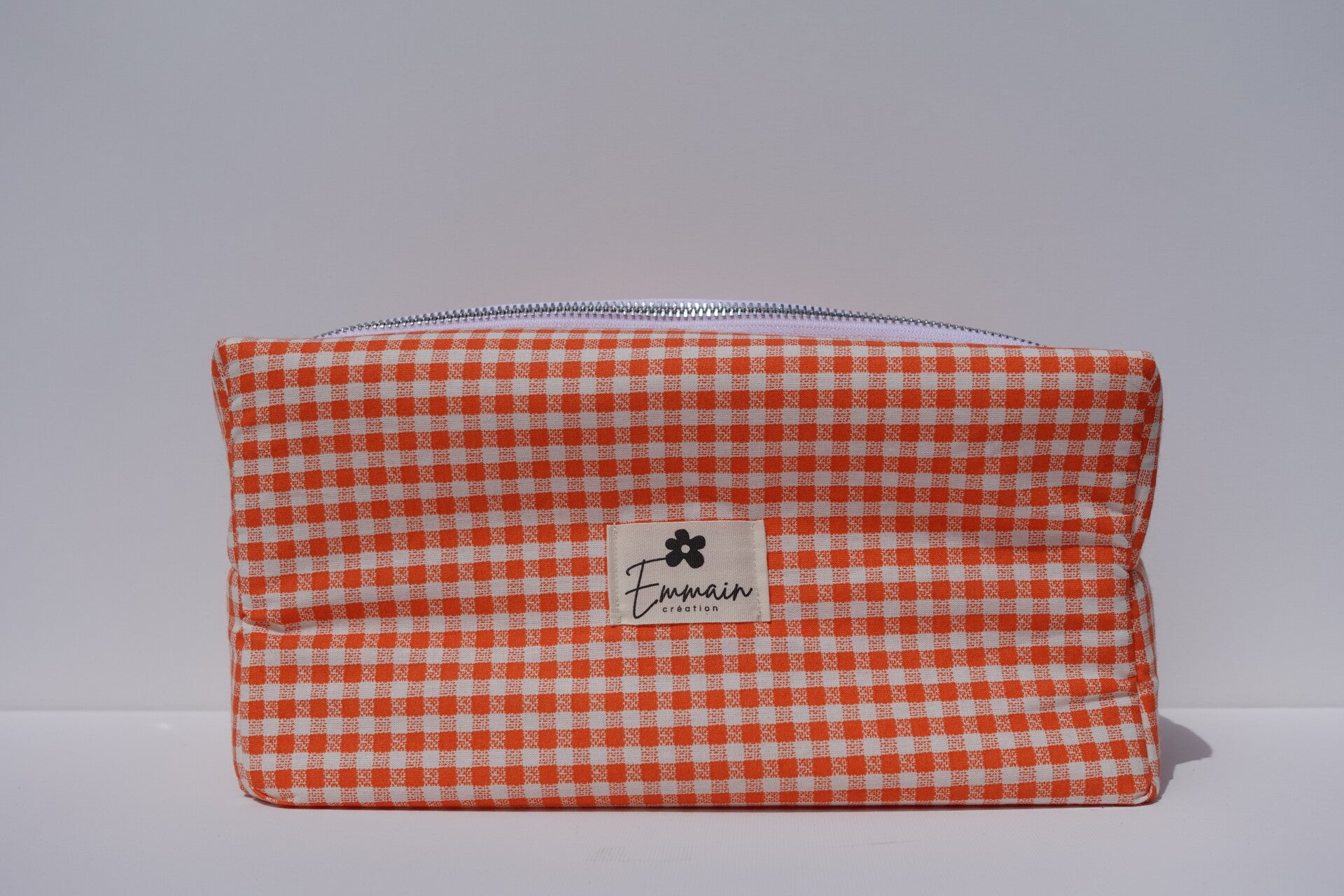 Trousse de Toilette XL Vichy Orange