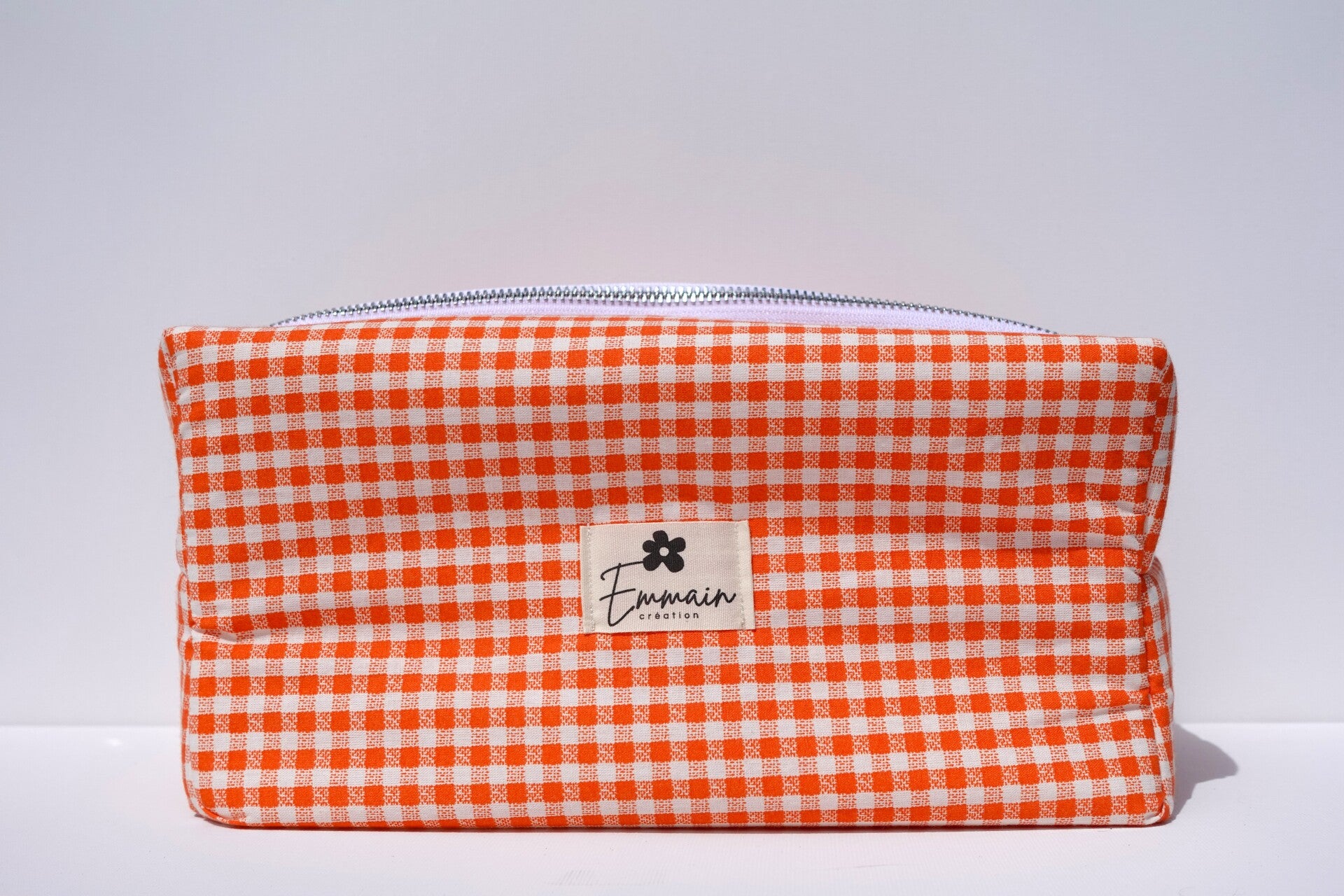 Trousse de Toilette XL Vichy Orange