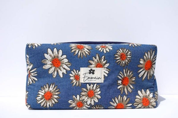 Trousse de Toilette XL Pâquerettes