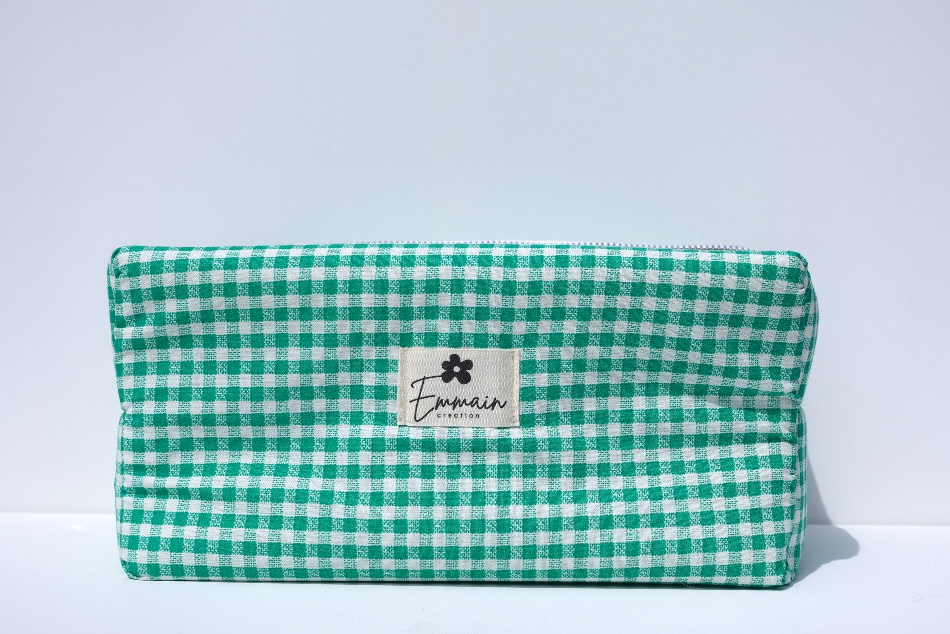 Trousse de Toilette XL Vichy Vert
