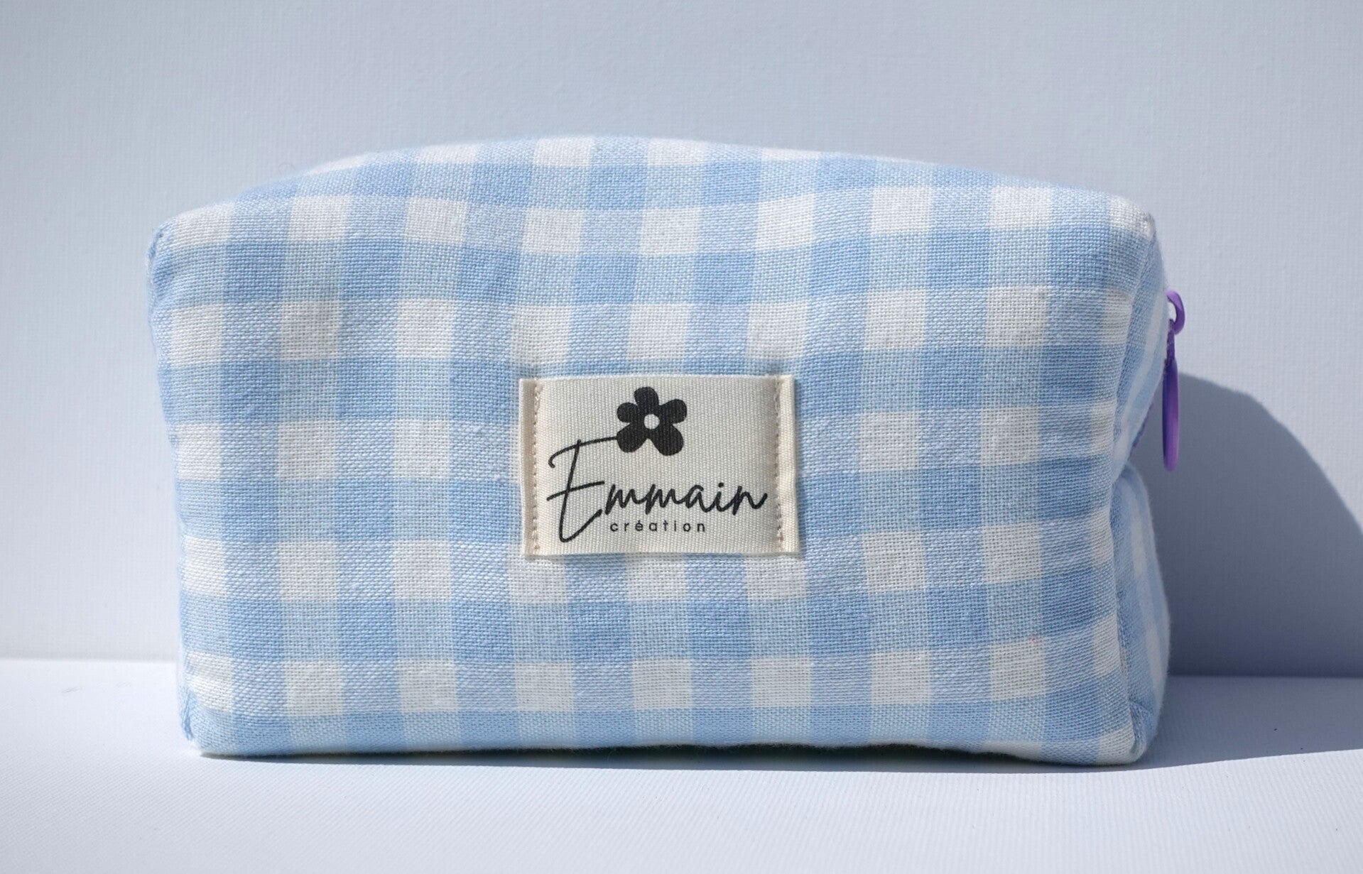Trousse de Toilette Vichy Bleu