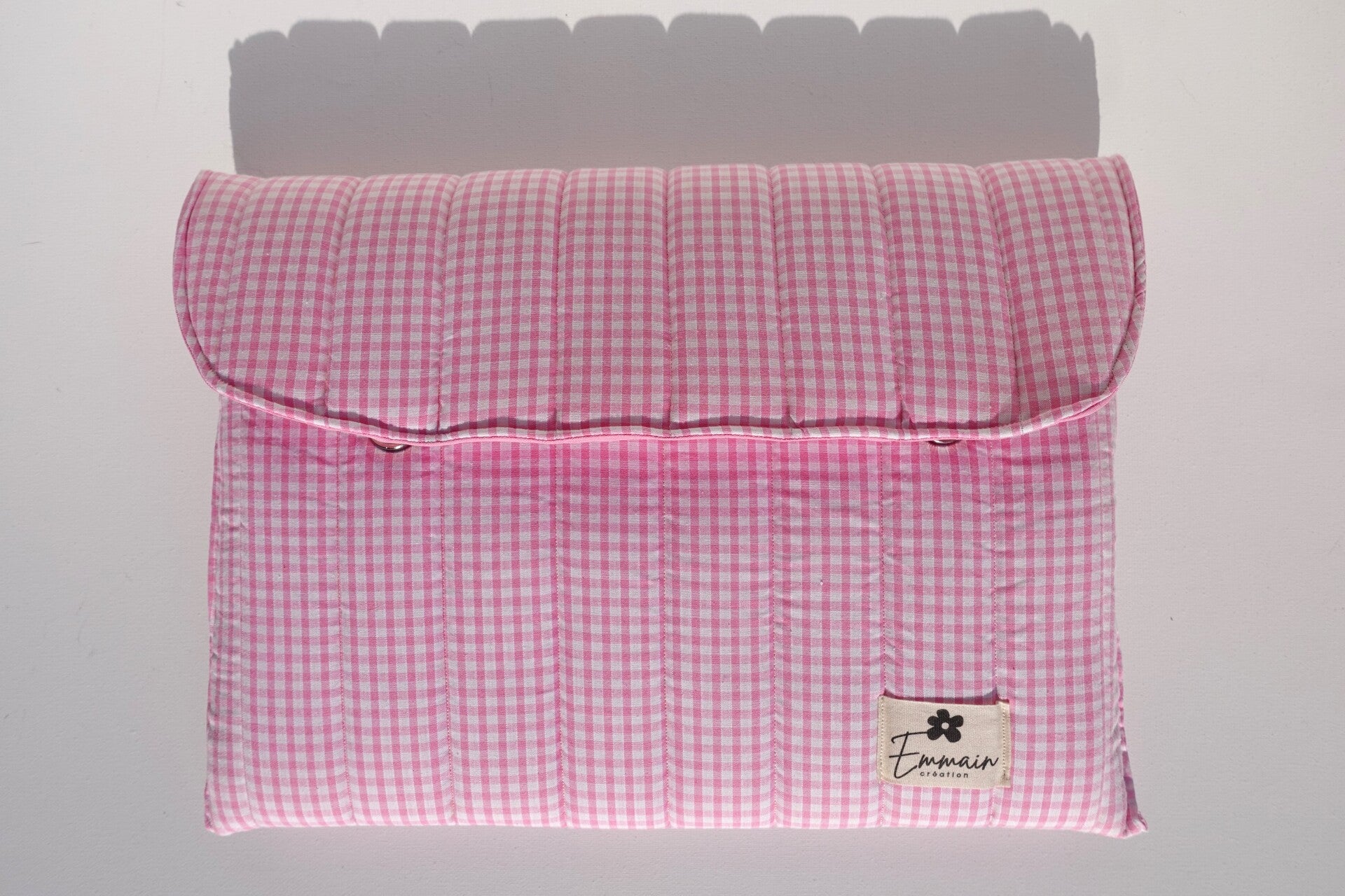 Housse d'Ordinateur Vichy Rose