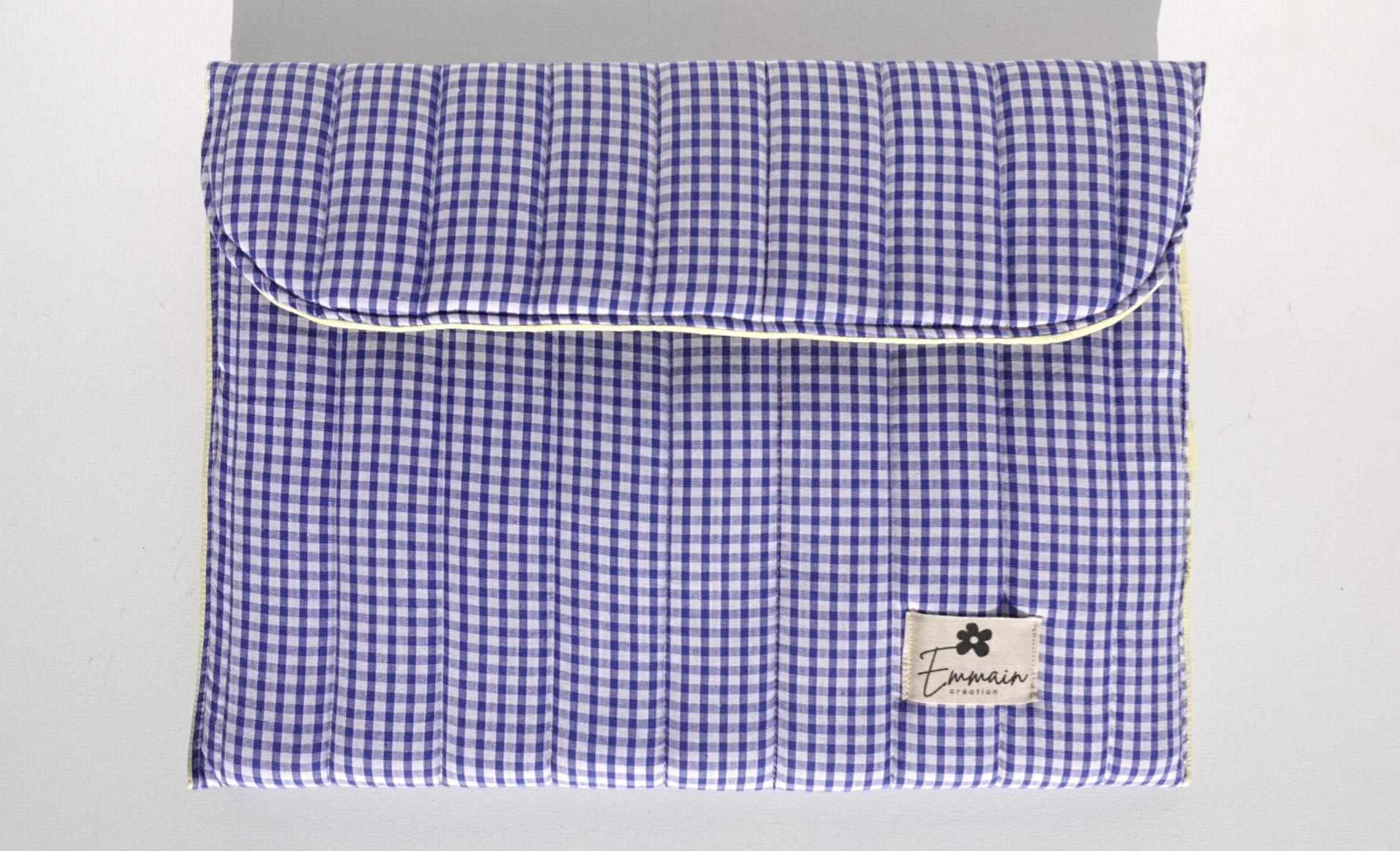 Housse d'Ordinateur Vichy Bleu