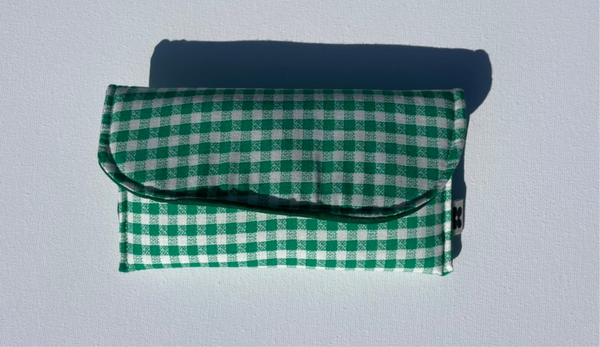 Etui à lunettes Vichy Vert