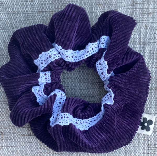 Choucou Violet Dentelle Blanche