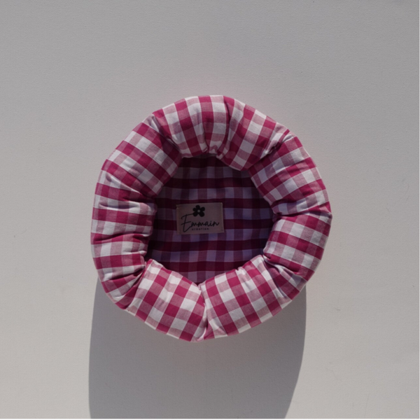 Vide-Poches Vichy Violet