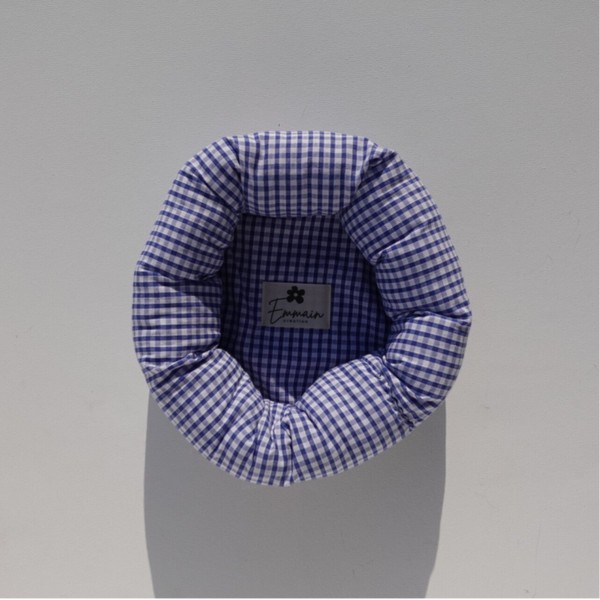 Vide-Poches Vichy Bleu