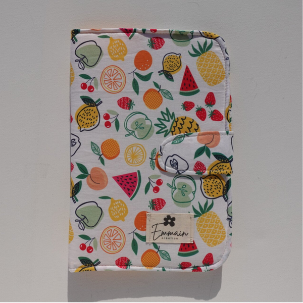 Protège Carnet de Santé Fruits