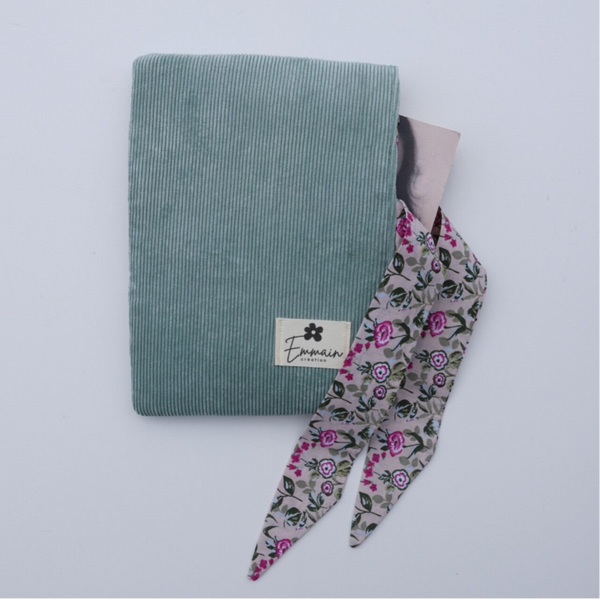 Pochette à Livre en Velours Ciel