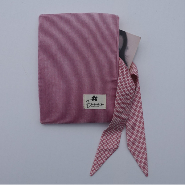 Pochette à Livre en Velours Rose