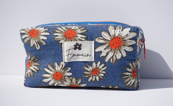 Trousse de Toilette Pâquerettes