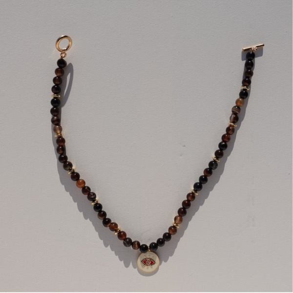 Collier Marron