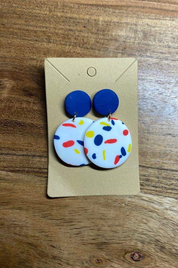 Boucle d'oreilles Coloré