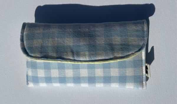 Etui à lunettes Vichy Bleu Clair