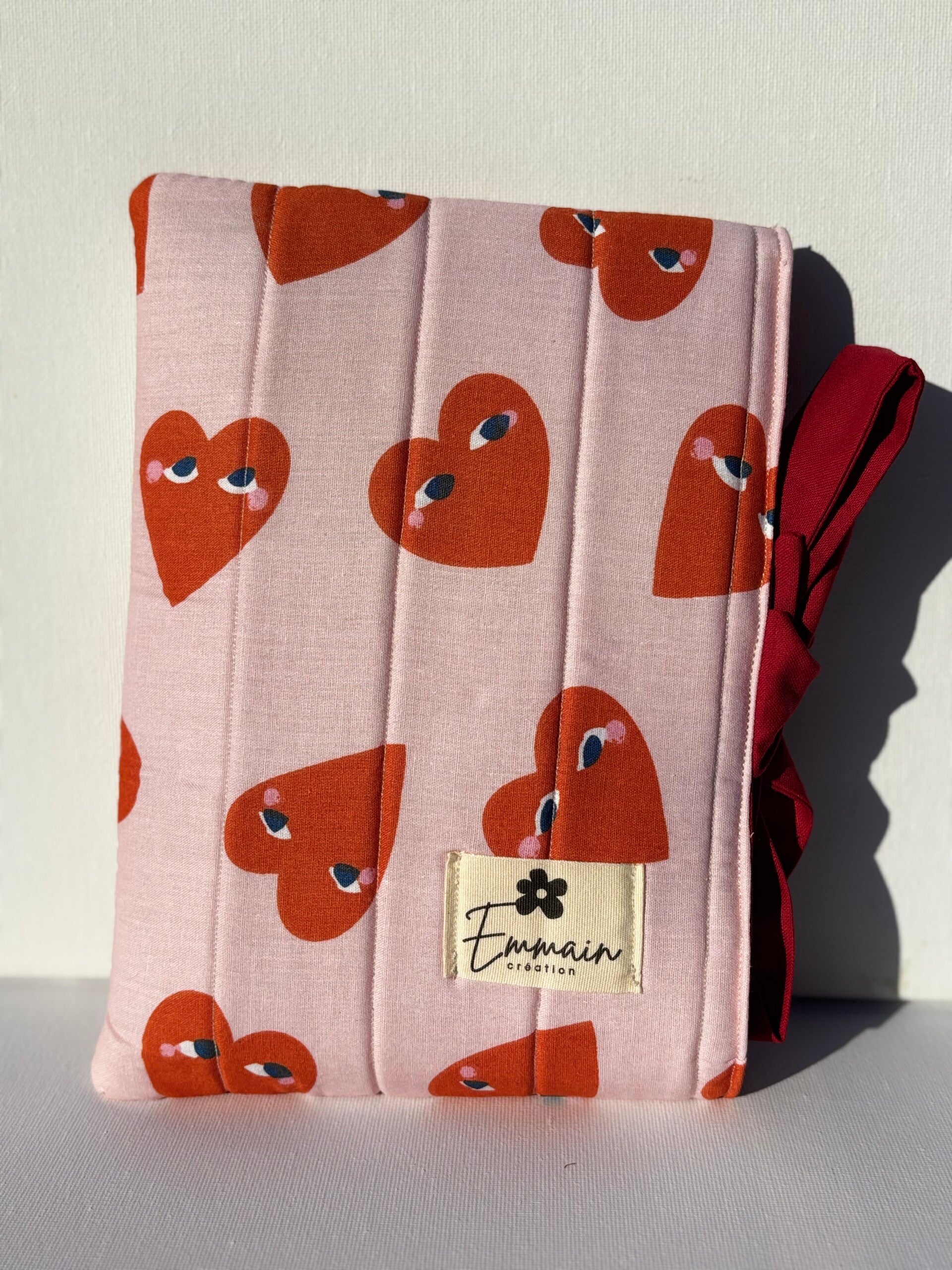 Housse de livre Coeur