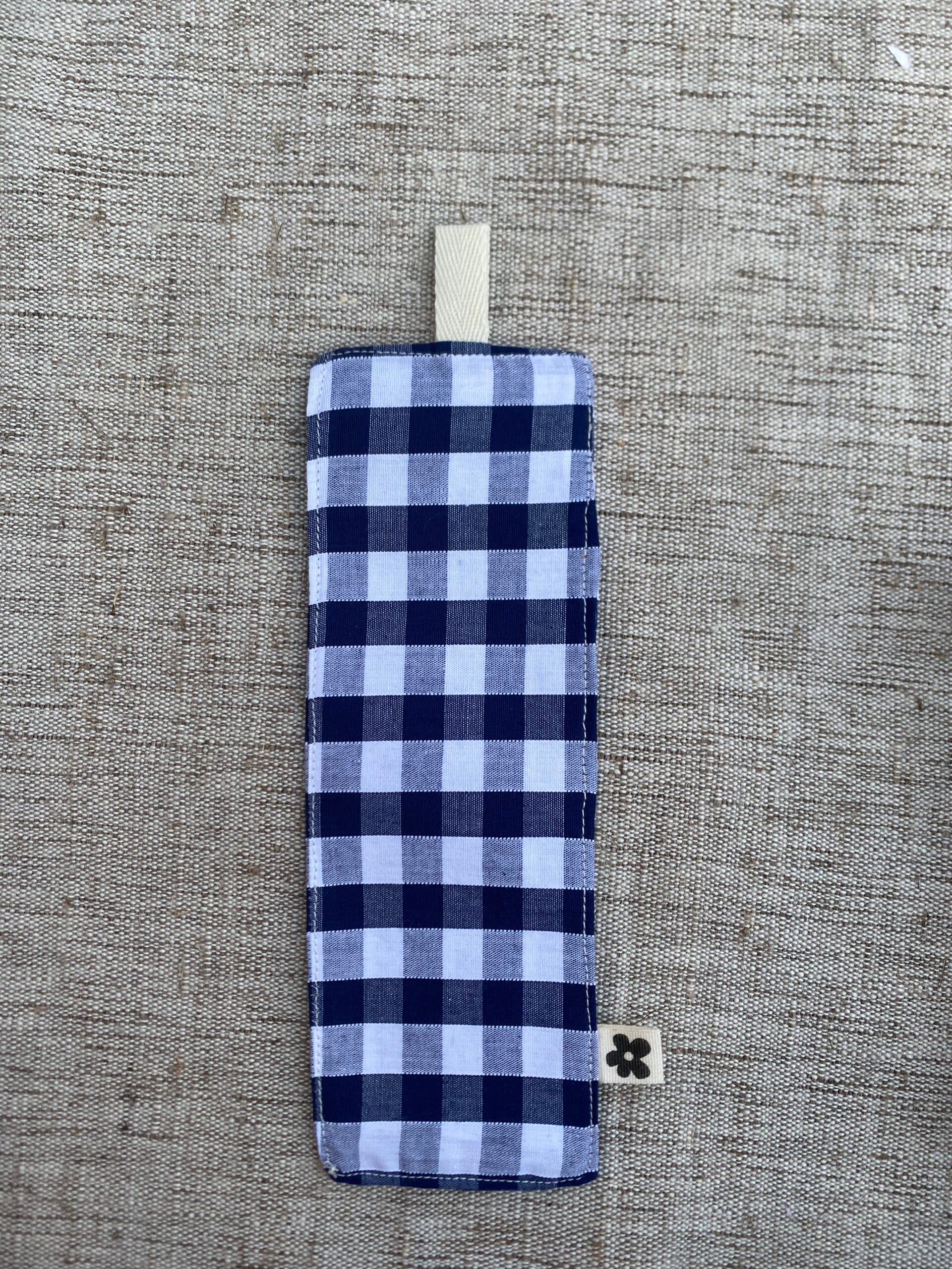 Marque-Page Vichy Bleu