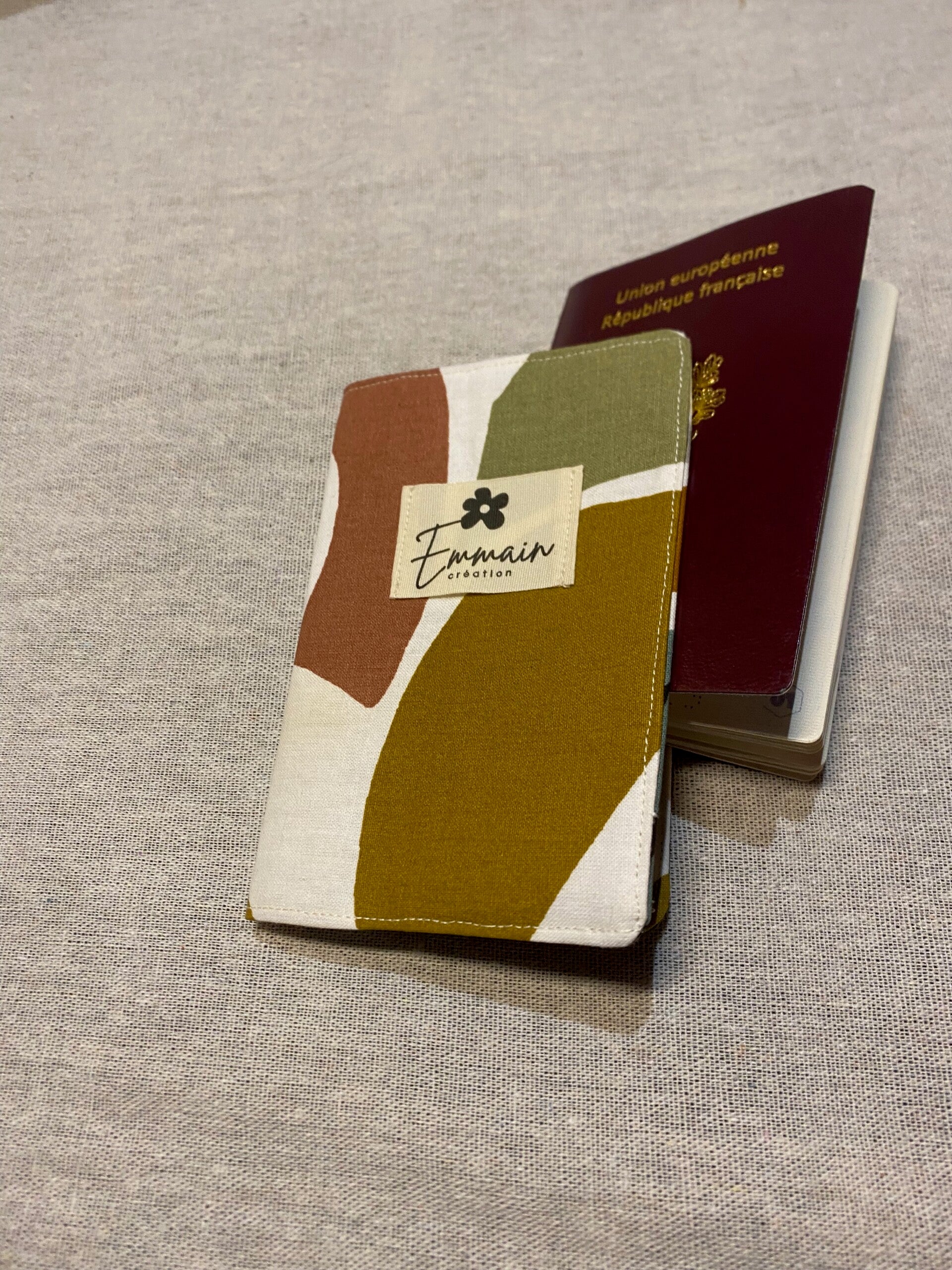 Protège-Passeport Écorce