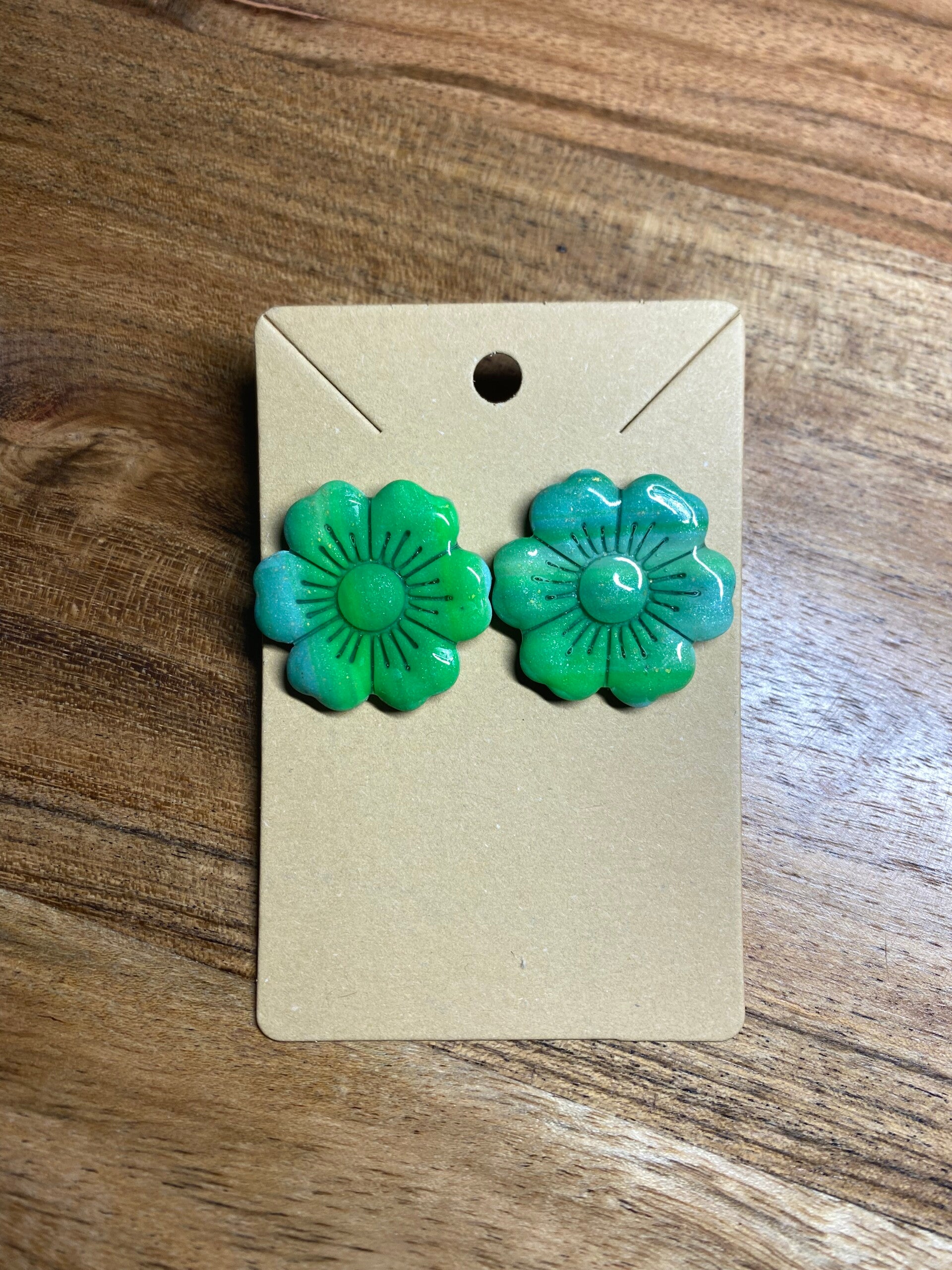 Boucles d'oreilles Fleur